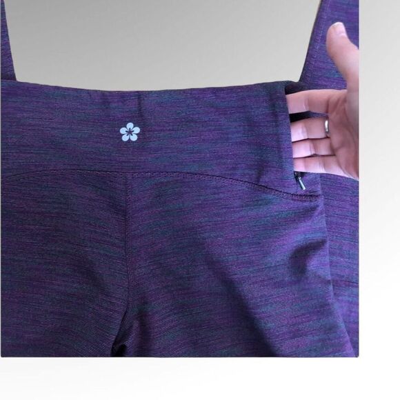 Tuff Athletics Lycra Leggings Purple, Sm - Picture 5 of 7